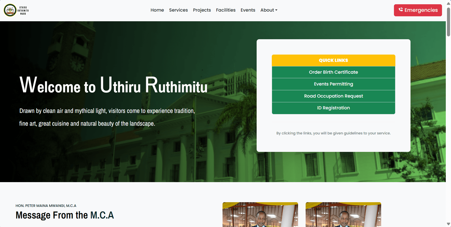 Uthiru Ruthimitu Ward